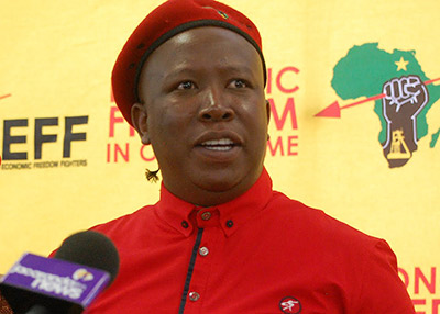 Julius Malema (Pic: EFF) 