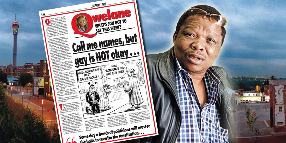 The Jon Qwelane hate speech case is delaying the Hate Crimes Bill.
